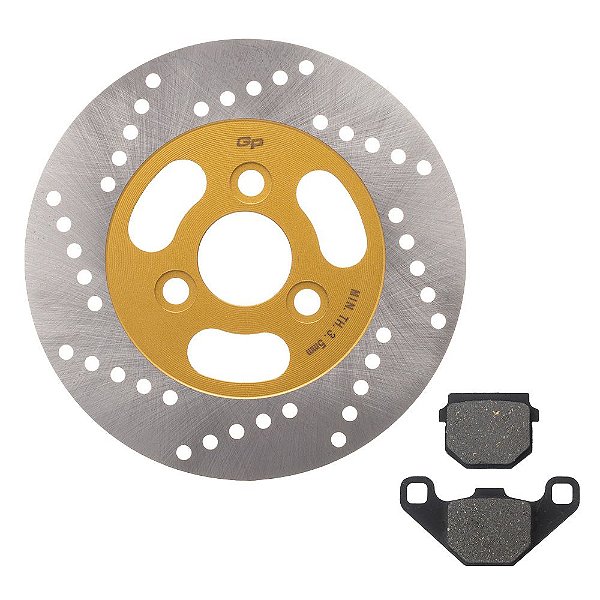 Disco C/ Pastilha De Freio Dianteiro Gp7 Burgman 125 /11 [F016]