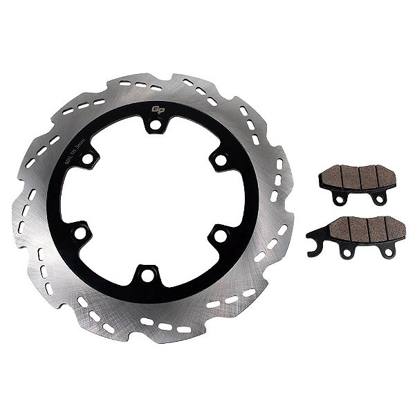 Disco C/ Pastilha De Freio Dianteiro Gp7 Dafra Apache 150 [F016]