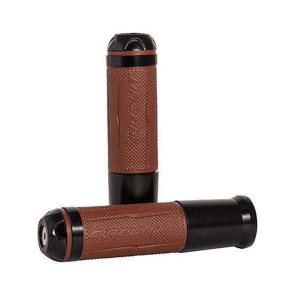 Manopla Circuit Silverstone Marrom/preto [F016]