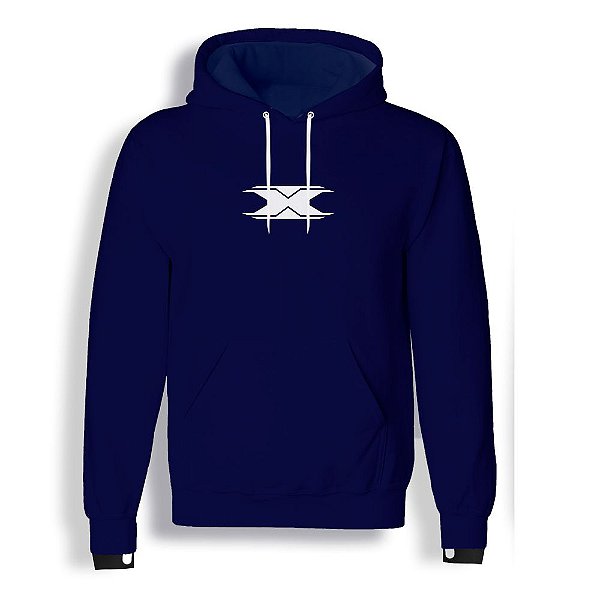 Moletom Texx Racing Azul E Branco P [F016]
