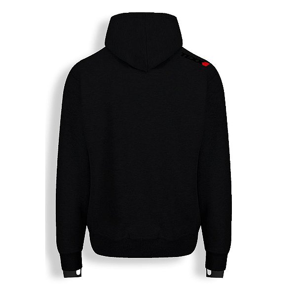 Moletom Texx Racing Preto E Preto G [F016]