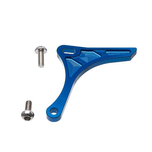 Protetor Da Corrente/motor Moto X Yam-yzf250 2010> Azul [F016]