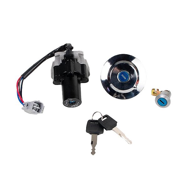 Chave Ignicao (kit Conjunto Travas) Condor Fazer 250 11/15 [F016]