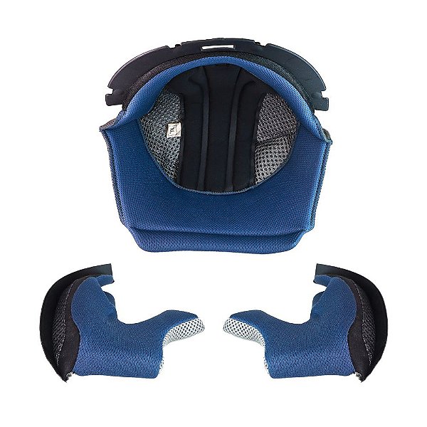 Forro Interno Completo Texx Capacete Mod. Speed X L 62 [F016]