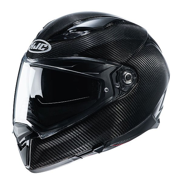 Capacete Hjc F70 Solido Carbon Preto 56 [F016]