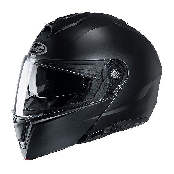 Capacete Hjc I90 Solido Preto 56 [F016]