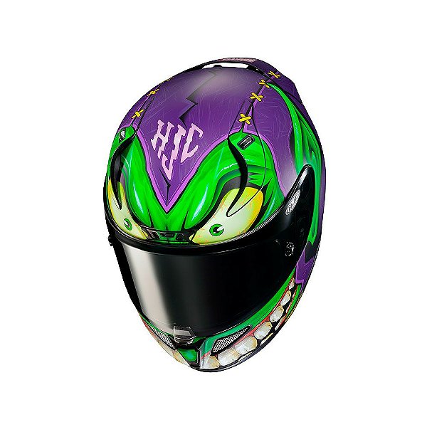 Capacete Hjc Rpha 11 Green Goblin (duende Verde) 58 [F016]