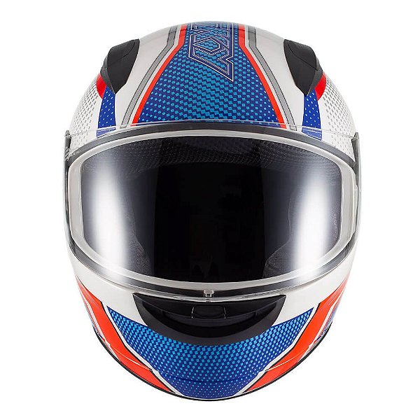 Capacete Sky Two Legends Branco Fosco Transf Vermelho 58 [F016]