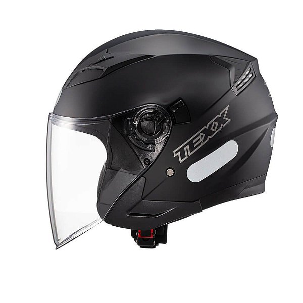 Capacete Texx Aberto Ugello Solido Pret 56 [F016]