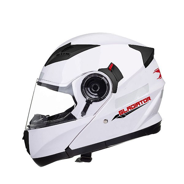 Capacete Texx Escamot Gladiator Branc 56 [F016]