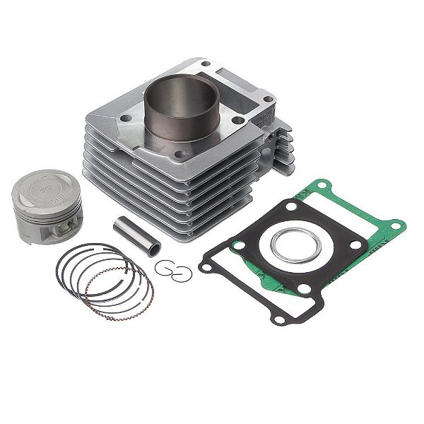 Kit Premium C/cilindro Pistao Junta Kmp.anel Rik Ybr 125 [F016]