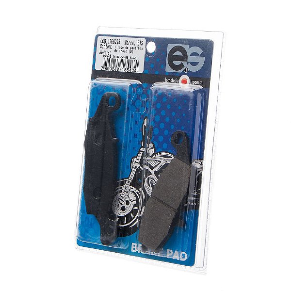 Pastilha De Freio Em Kevlar (d) Eis Kaw-er 6n 10>(l.dir) Eis [F016]