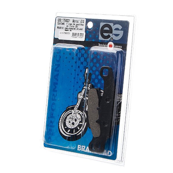 Pastilha De Freio Em Kevlar (d) Eis Kaw-kx80/85 97> Suz-rm85 [F016]