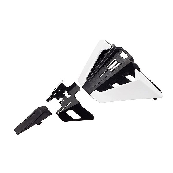 Entrada De Ar Frontal Hjc I70 Grafico Karon Branco [F016]