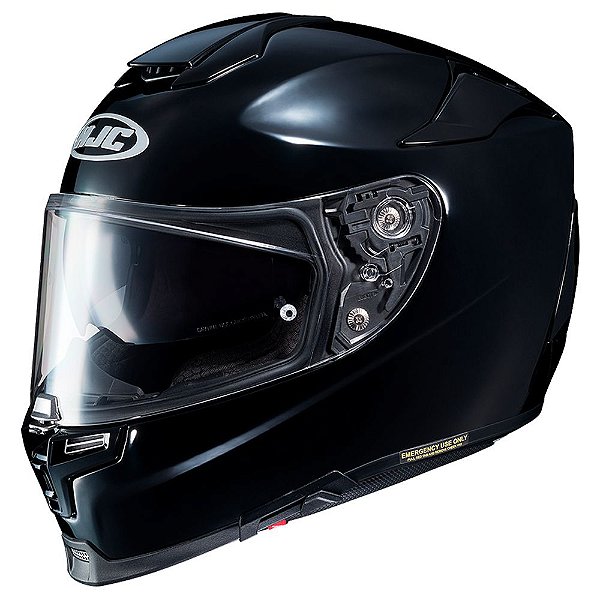Capacete Hjc Rpha 70 Solido Preto 55 [F016]