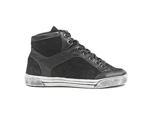 Bota Feminina Florence Napa Fly Preto [F008]