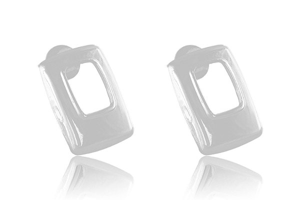 Brinco Pequeno Retangular [F027]
