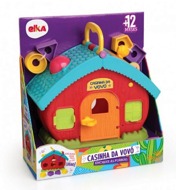 Casinha Da Vovó - Encaixe As Formas [F102]