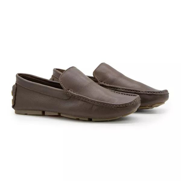 Mocassim Youth Couro Marrom 16007 [F008]