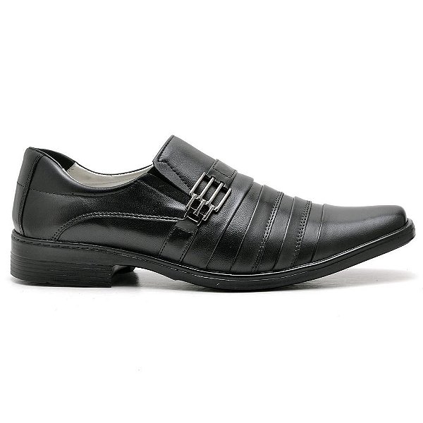 Sapato Conforto Couro Masculino  010 [F008]