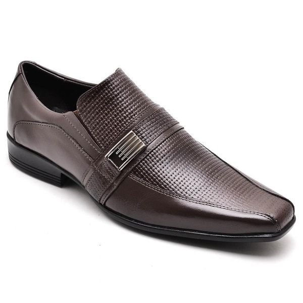 Sapato Conforto Couro Masculino [F008]