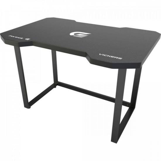 Mesa Gamer Fortrek Vickers Preta/Cinza [F003]
