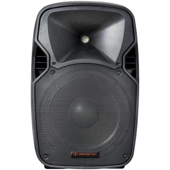 Caixa Acústica Hayonik CPA 12400L Ativa 400W Bluetooth Preta [F003]