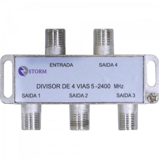 Divisor Satélite 1/4 5-2400 MHz Storm - PCT / 10 [F002]