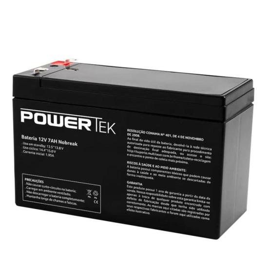 Bateria Para Nobreak 12v 7Ah EN013 Powertek [F002]