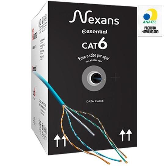 Cabo de Rede CAT.6 CM 305m Azul Nexans - CX / 305 [F002]