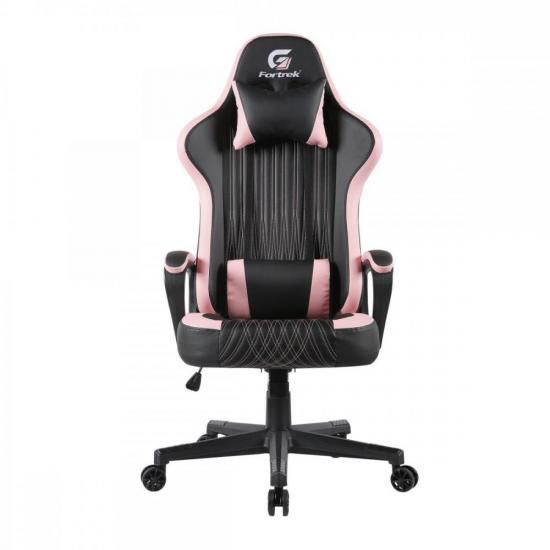 Cadeira Gamer Fortrek Vickers Preta/Rosa [F002]