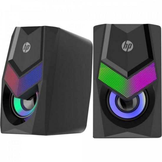 Caixa de Som HP DHE-6000 Multimídia 2.0 Preta [F002]