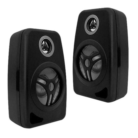Caixa de Som para Ambiente Orion 4" 70W Preta - PAR / 2 [F002]