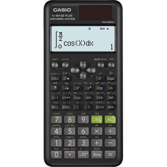 Calculadora Cientifica Casio FX-991ESPLUS-2W4DT ‎Preta [F002]