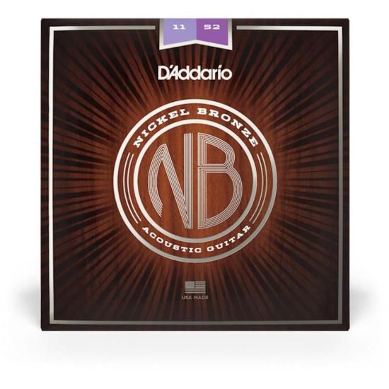 Encordoamentos Premium Para Violão D Addario NB1152 Aço Nickel Bronze [F002]
