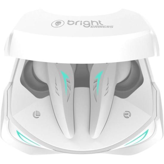 Fone de Ouvido Bright Sleek Sound Bluetooth Branco [F002]