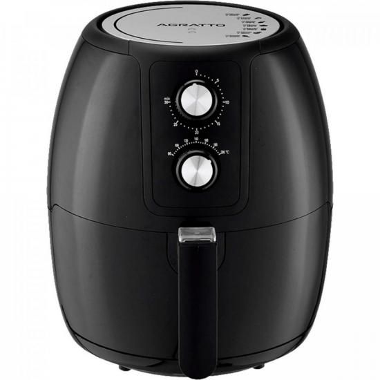 Fritadeira Elétrica Air Fryer Agratto Supremma FES-02 3,6l Preta 220v [F002]