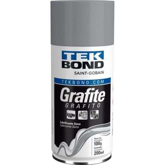 Grafite Lubrificante Seco 200ml TEKBOND - CX / 12 [F002]