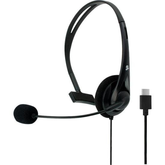 Headset Office 5+ 015-0102 Para Telefone E Computador USB-C [F002]