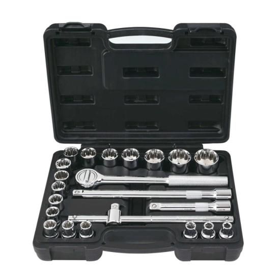 Jogo De Soquetes 8-32mm 1/2" Com 22 Peças STMT81242-840 Stanley [F002]