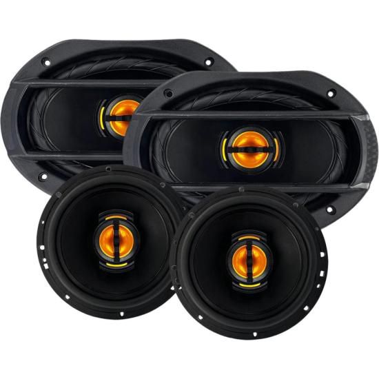 Kit Com 2 Alto-falantes Leson 5" e 6x9” 55w [F002]