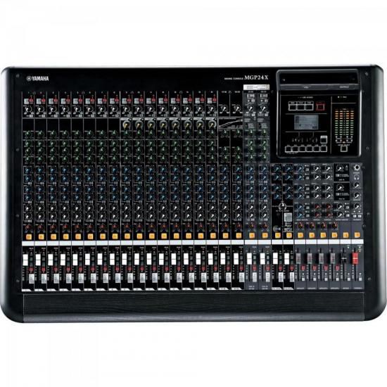 Mesa de Som Yamaha MGP24X Analógica 24 Canais Bivolt Preta [F002]