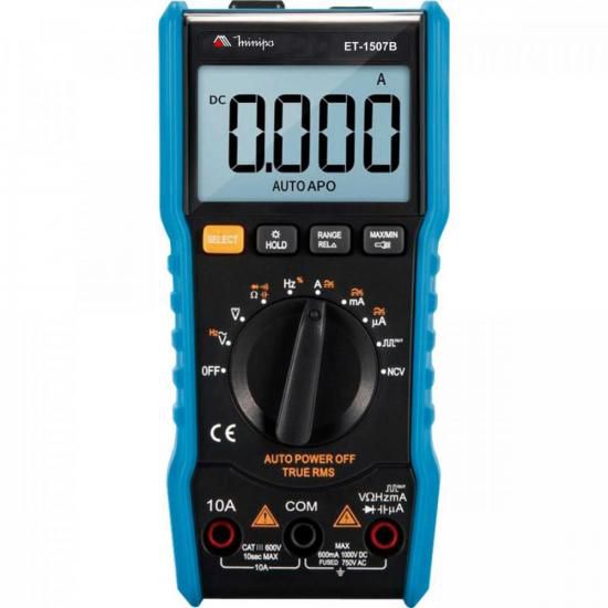 Multimetro Digital ET1507B Azul/Preto MINIPA [F002]