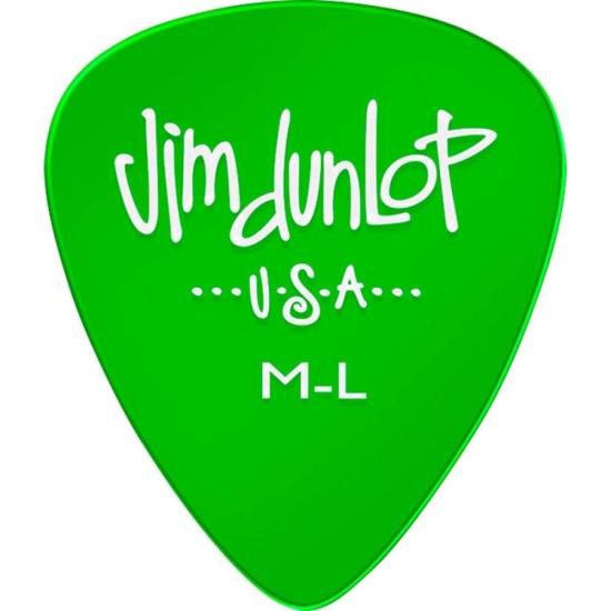 Palheta Medium Gels Dunlop 486RML Verde - PCT / 72 [F002]