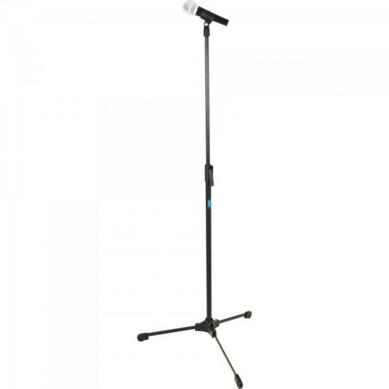 Pedestal Reto Para Microfone ideal para Estúdio TPR Preto ASK [F002]