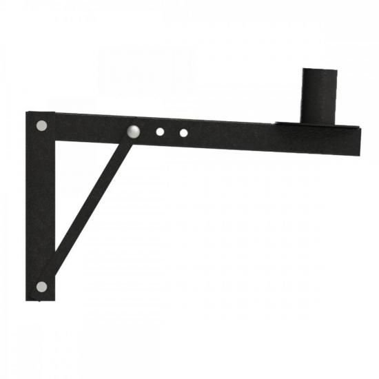 Suporte Para Caixa de Som Preto Multivisão [F002]