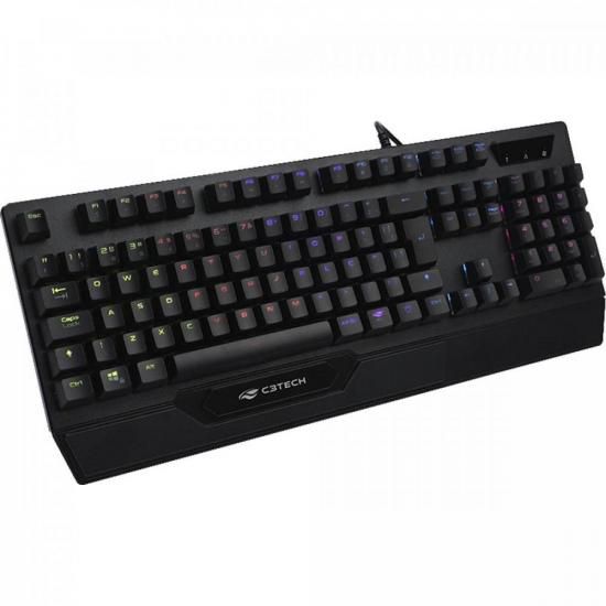 Teclado Gamer C3Tech KGM-1200BK Mecânico [F002]