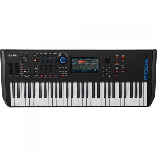 Teclado Yamaha MODX6+ Plus Sintetizador Preto [F002]