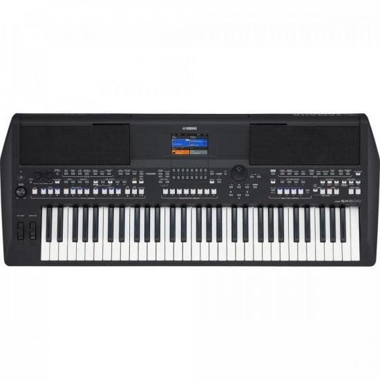 Teclado Yamaha PSR-SX600 Arranjador Preto [F002]