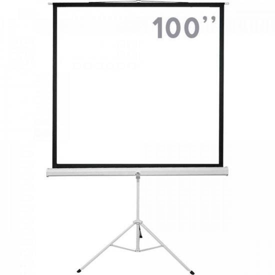 Tela de Projeção Com Tripé Sumay TTQS100 1,80X1,80m [F002]